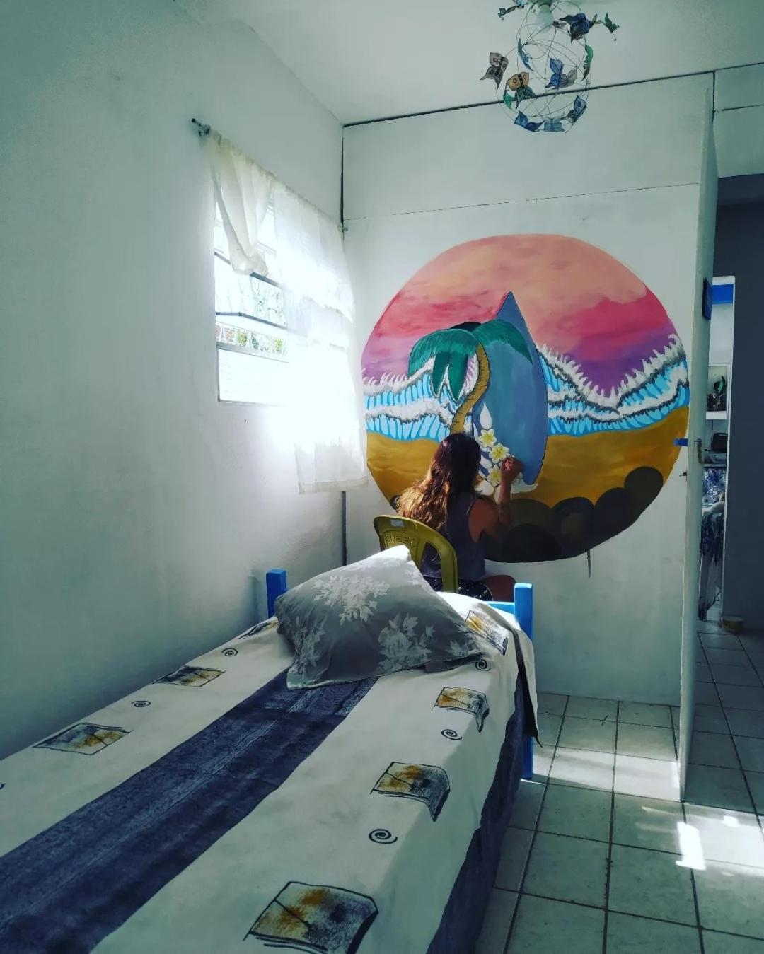 Praia de Pipa Casinha Blue Pipaホステル エクステリア 写真